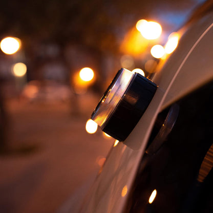 CONTACT Luz De Emergencia V16 Para Coche Y Moto Homologada Por DGT. Baliza De Señalización Luminosa Autónoma En Carretera. Reemplaza a Triángulos De Emergencia. Modelo LCFL02.